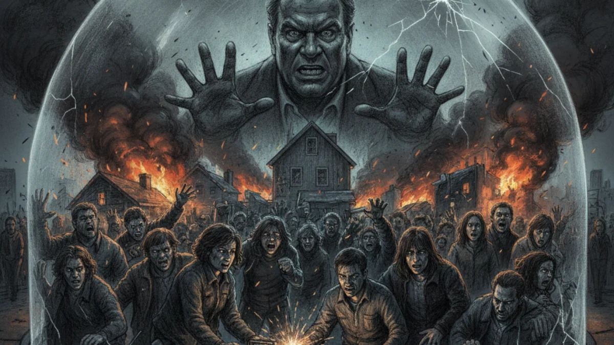 Ilustracija za knjigu Pod kupolom (Stephen King) – 1. dio