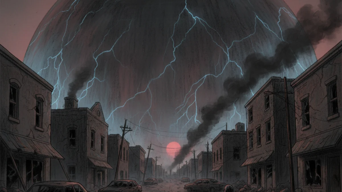 Ilustracija za knjigu Pod kupolom (Stephen King) – 2. dio