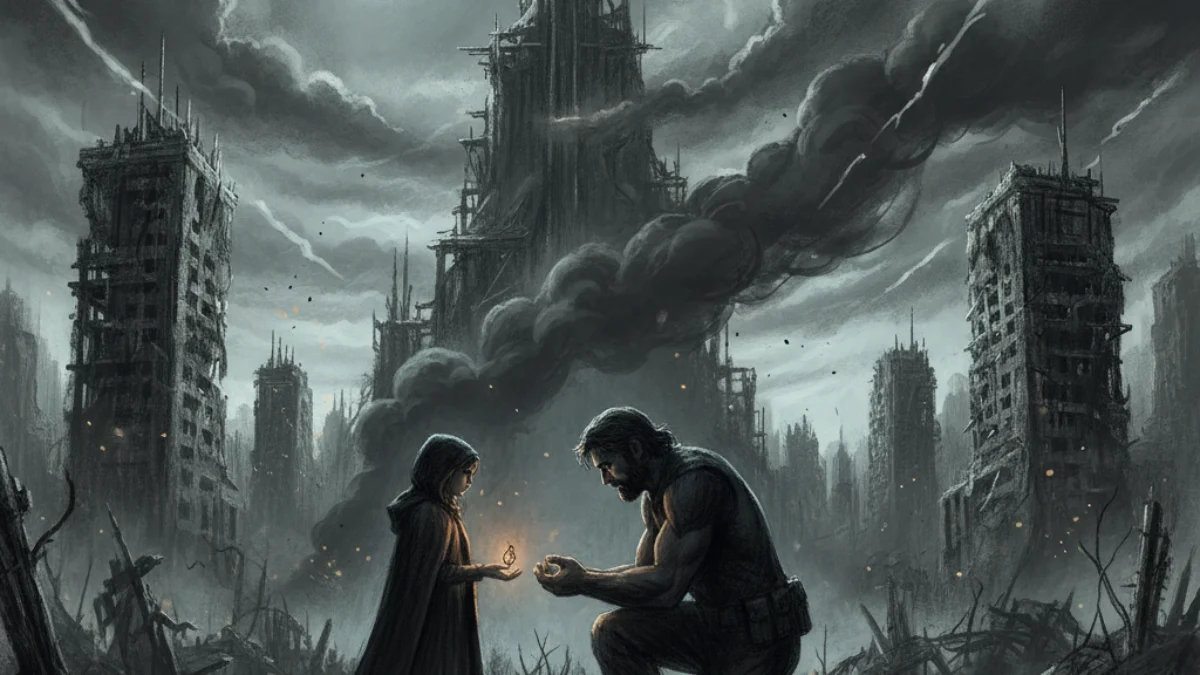 Ilustracija za knjigu Prijelaz (Justin Cronin) – 1. dio