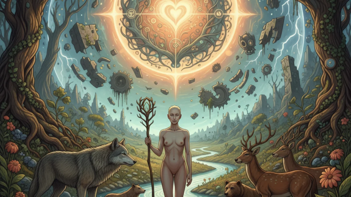 Ilustracija koncepta Prirodno stanje