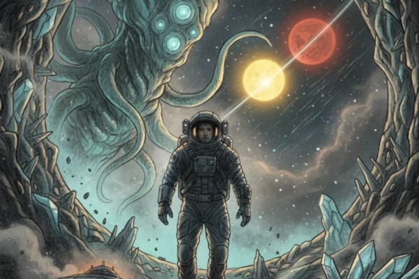 Naslovna fotografija za esej o knjizi: Project Hail Mary (Andy Weir)