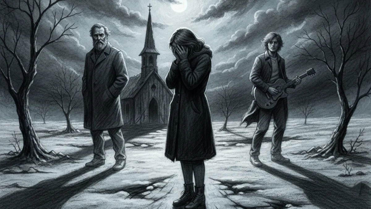 Ilustracija za knjigu Raskrižja (Jonathan Franzen) – 1. dio