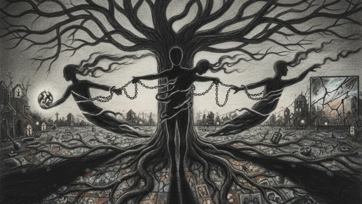 Ilustracija za knjigu Raskrižja (Jonathan Franzen) – 3. dio