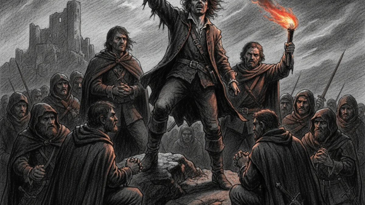 Ilustracija za knjigu Razbojnici (Friedrich Schiller) – 1. dio