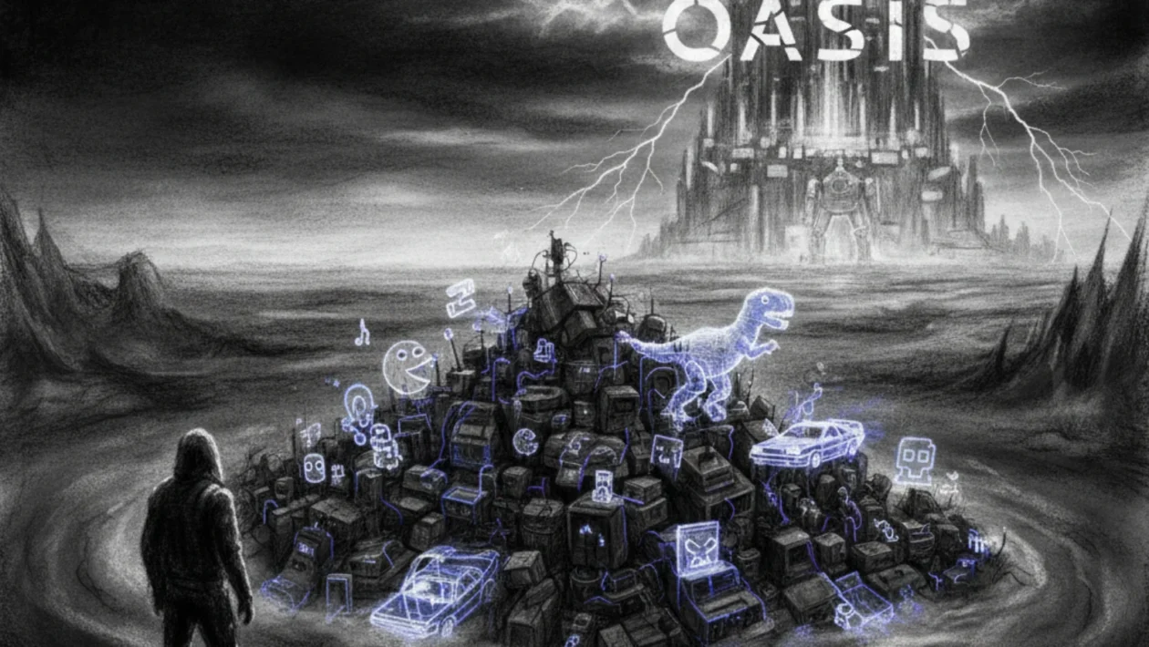 Naslovna fotografija za esej o knjizi: Ready Player One (Ernest Cline)