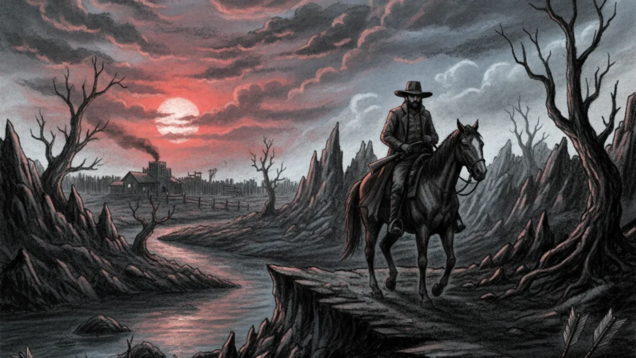 Naslovna fotografija za esej o knjizi: Red Country (Joe Abercrombie)