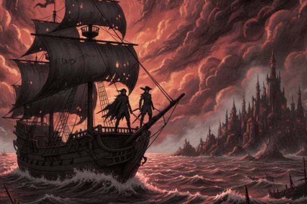 Naslovna fotografija za esej o knjizi: Red Seas Under Red Skies (Scott Lynch)