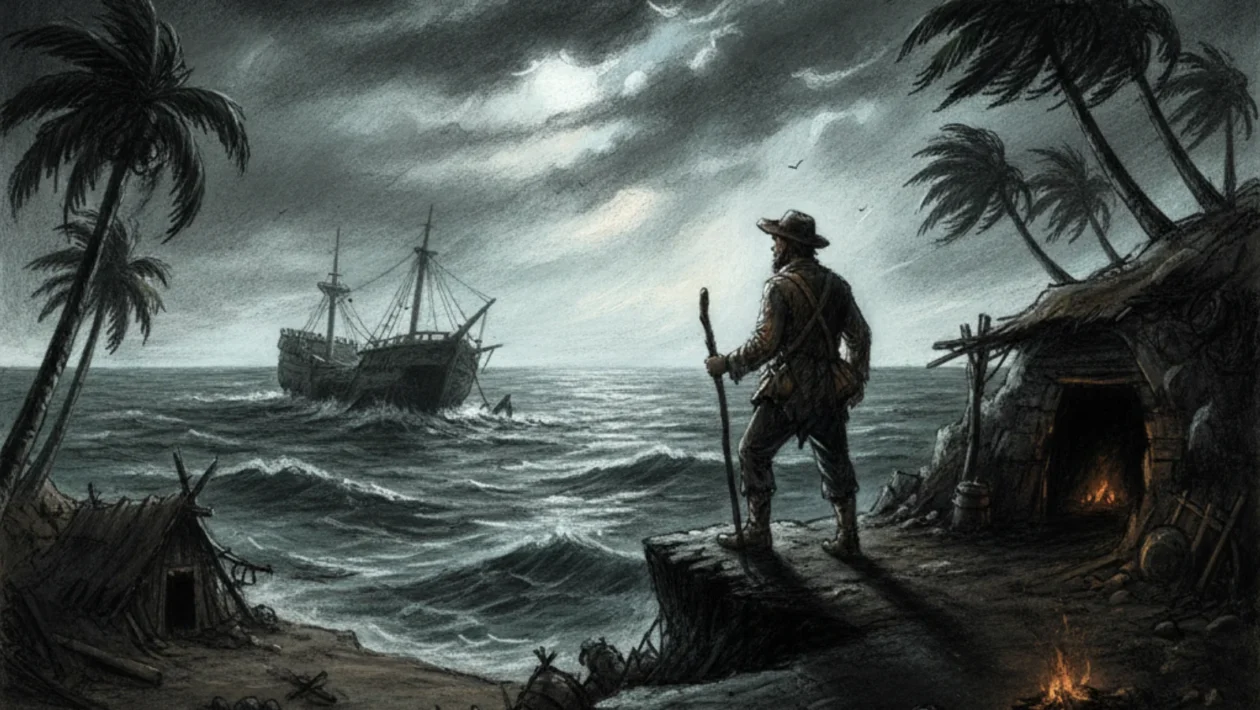 Naslovna fotografija za esej o knjizi: Robinson Crusoe (Daniel Defoe)