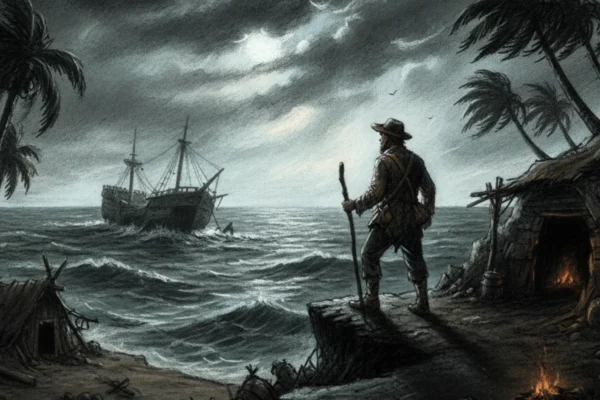 Naslovna fotografija za esej o knjizi: Robinson Crusoe (Daniel Defoe)