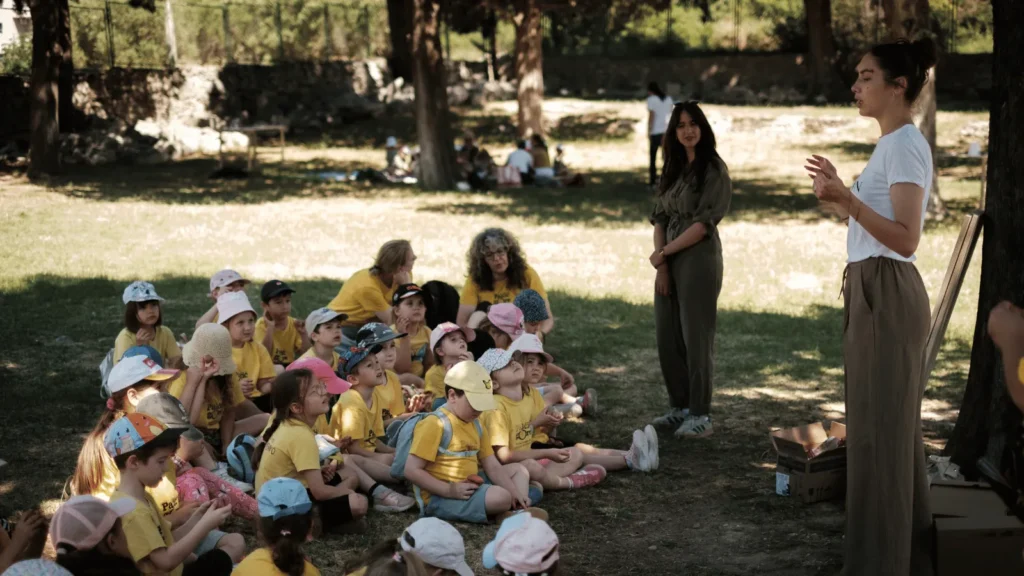 Djeca na predstavljanju publikacije Salonitanski krajolik u Saloni