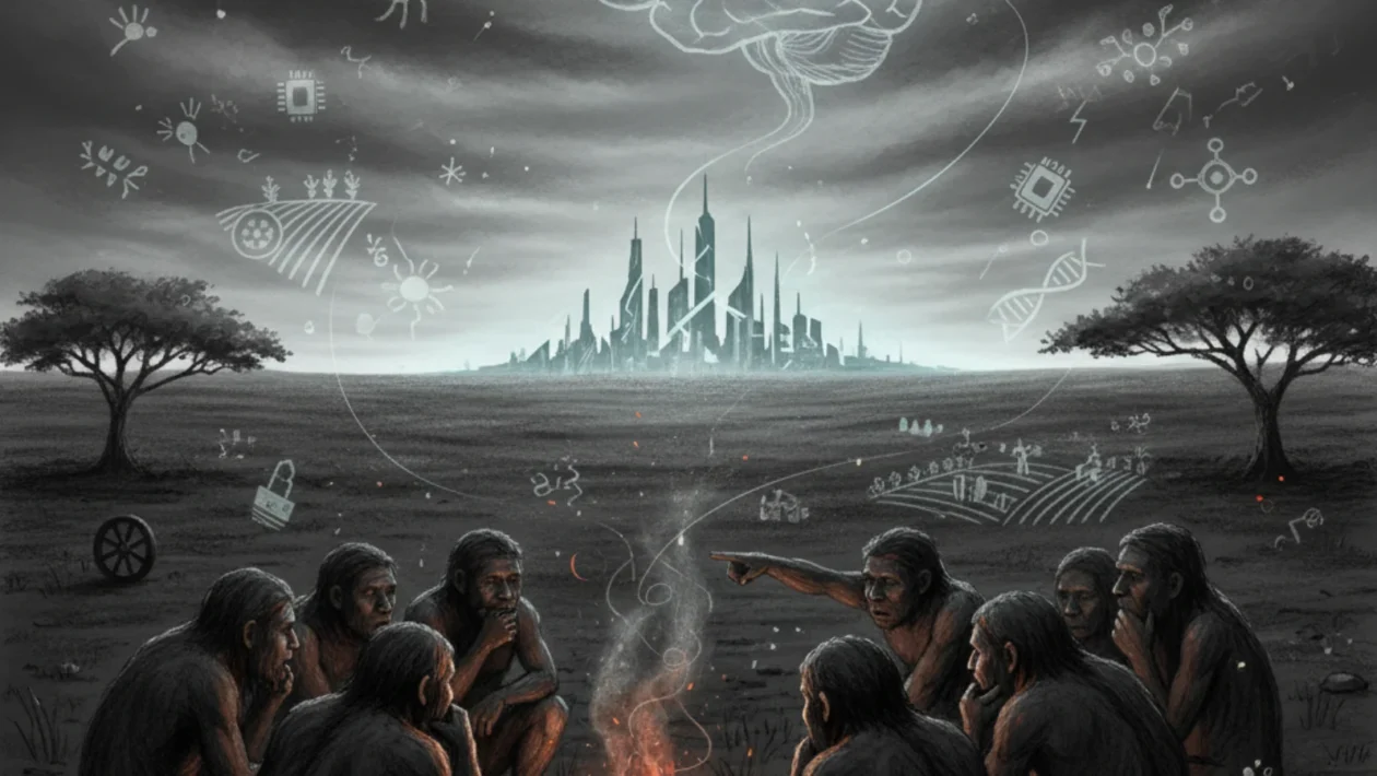 Naslovna fotografija za esej o knjizi: Sapiens (Yuval Noah Harari)