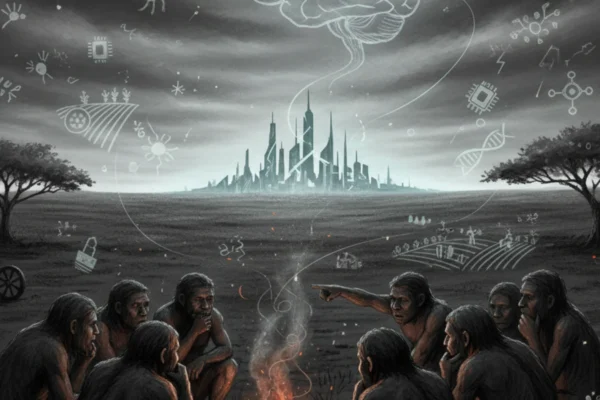 Naslovna fotografija za esej o knjizi: Sapiens (Yuval Noah Harari)