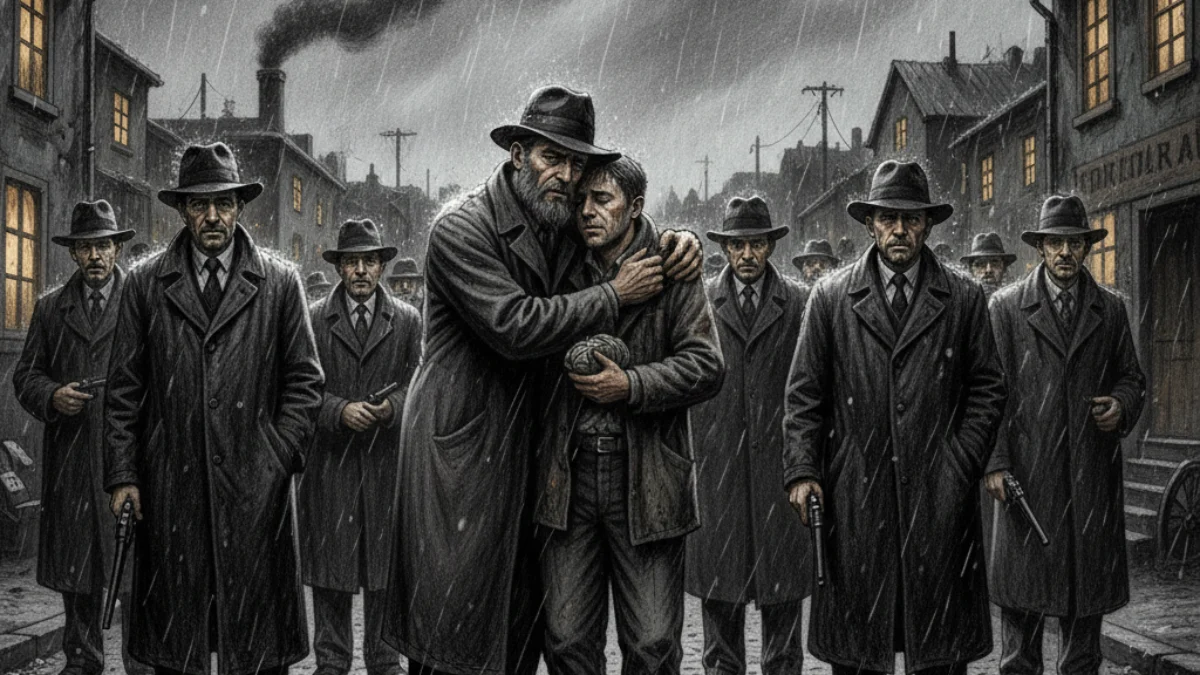 Ilustracija za knjigu Savez jidiških policajaca (Michael Chabon) – 1. dio