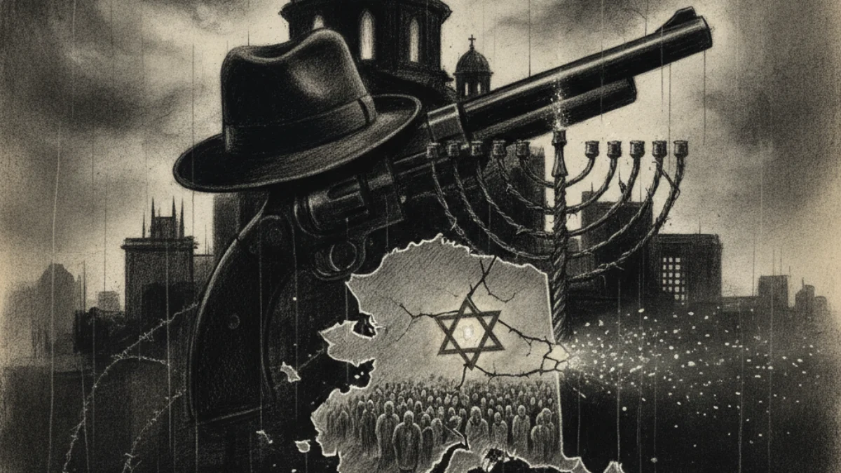 Ilustracija za knjigu Savez jidiških policajaca (Michael Chabon) – 3. dio