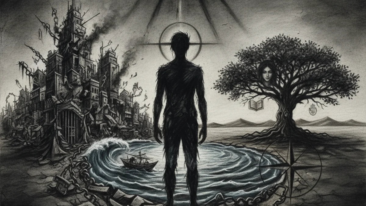 Ilustracija za knjigu Shantaram (Gregory David Roberts) – 3. dio
