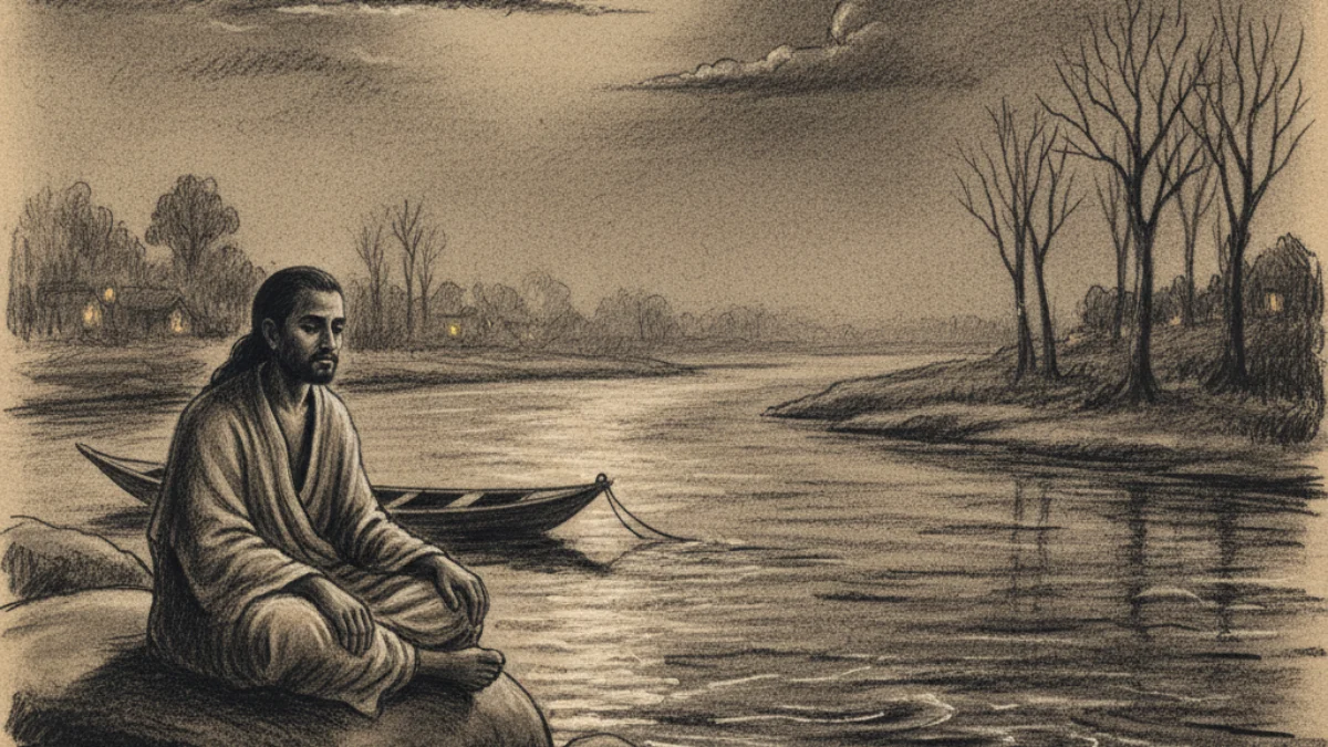 Ilustracija za knjigu Siddhartha (Hermann Hesse) – 2. dio