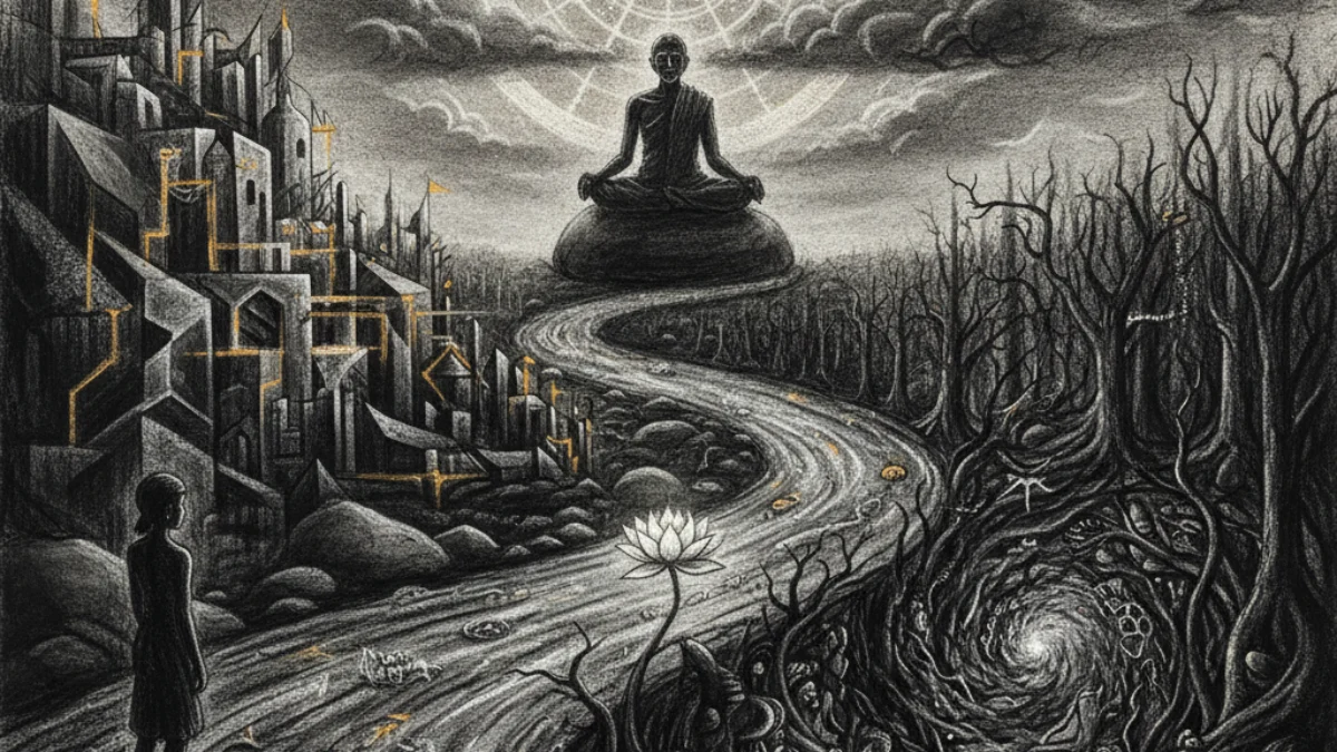 Ilustracija za knjigu Siddhartha (Hermann Hesse) – zaključak