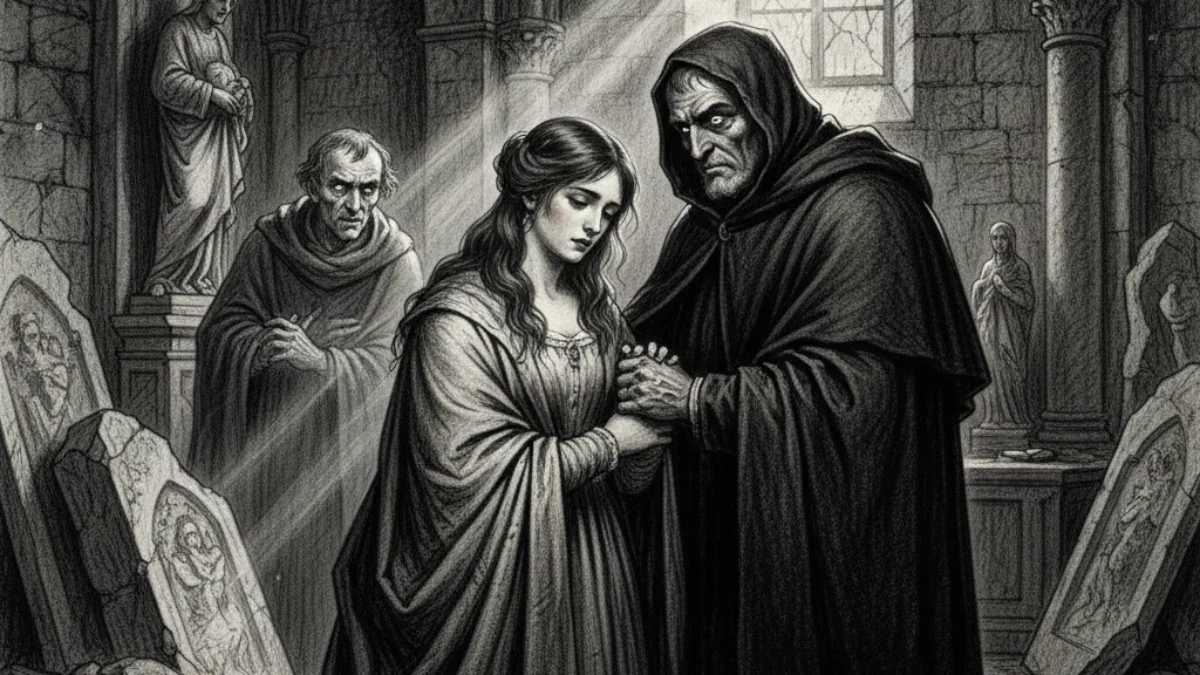 Ilustracija za knjigu Sjaj i bijeda kurtizana (Honoré de Balzac) – 1. dio
