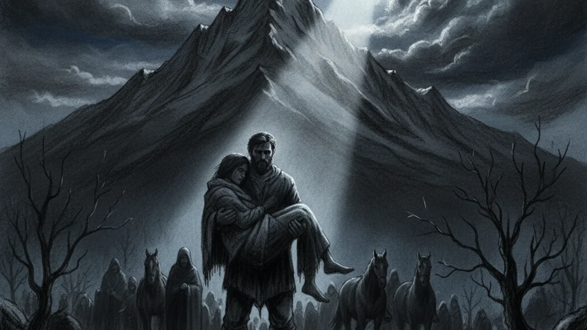 Ilustracija za knjigu Sjena planine (Gregory David Roberts) – 1. dio