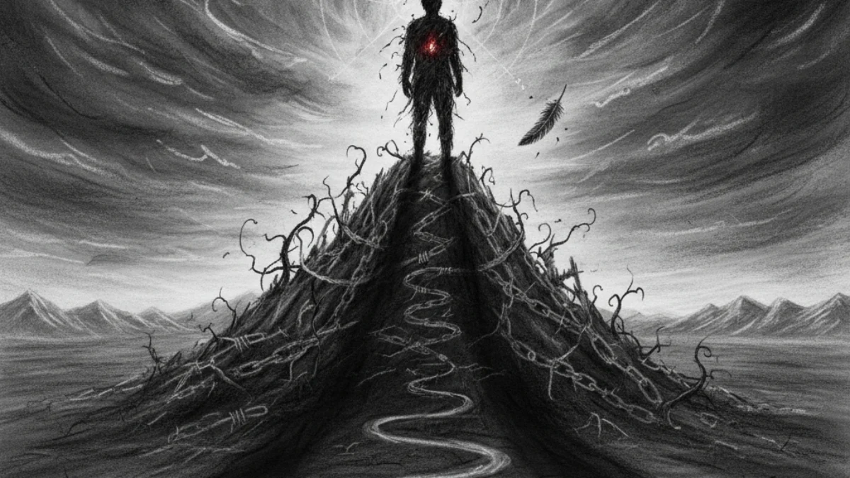 Ilustracija za knjigu Sjena planine (Gregory David Roberts) – 3. dio