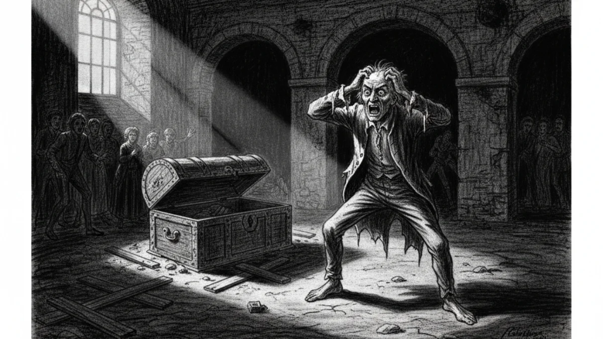 Ilustracija za knjigu Škrtac (Molière) – 1. dio