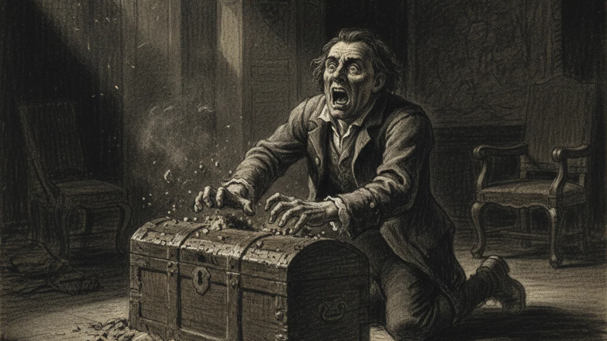 Ilustracija za knjigu Škrtac (Molière) – 2. dio