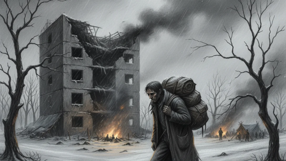 Ilustracija za knjigu Sloboda (Jonathan Franzen) – 2. dio