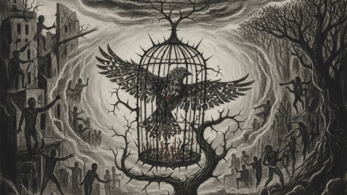Ilustracija za knjigu Sloboda (Jonathan Franzen) – 3. dio