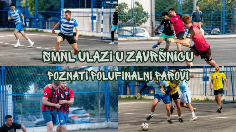 Polufinalne utakmice Studentske malonogometne lige u Zadru