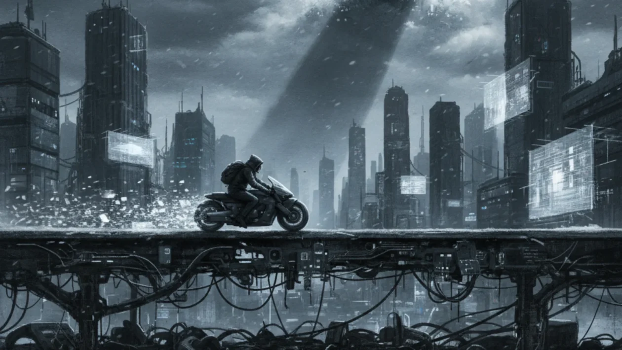 Naslovna fotografija za esej o knjizi: Snow Crash (Neal Stephenson)