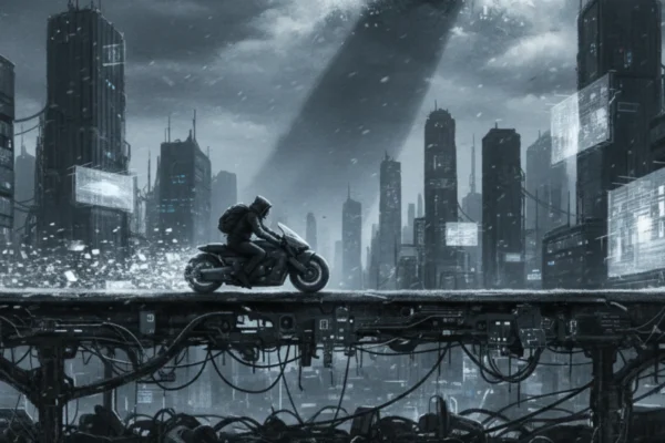 Naslovna fotografija za esej o knjizi: Snow Crash (Neal Stephenson)