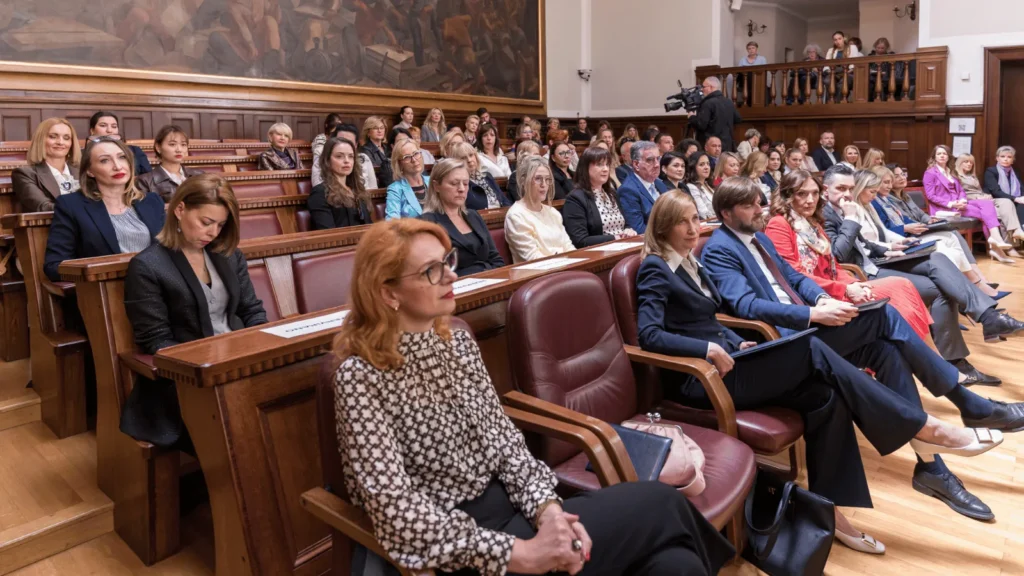 Sudionici dodjele nagrada Hrvatske udruge poslovnih žena KRUG