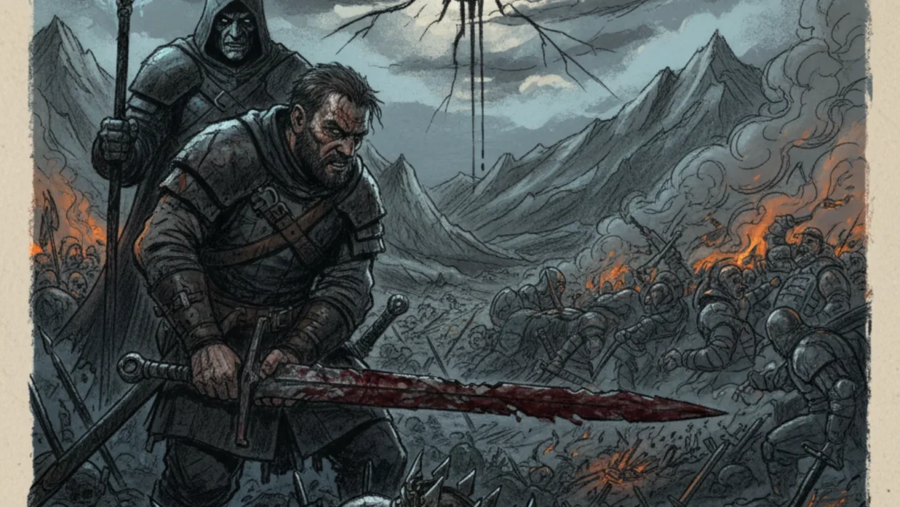Naslovna fotografija za esej o knjizi: The Blade Itself (Joe Abercrombie)
