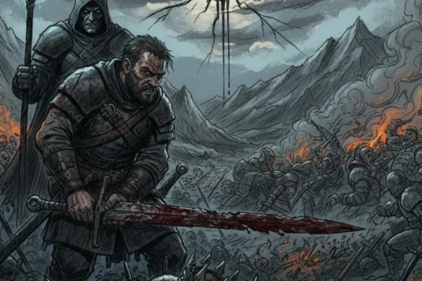 Naslovna fotografija za esej o knjizi: The Blade Itself (Joe Abercrombie)