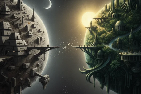 Naslovna fotografija za esej o knjizi: The Dispossessed (Ursula K. Le Guin)