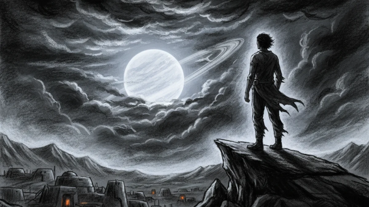 Ilustracija za knjigu The Dispossessed (Ursula K. Le Guin) – 2. dio