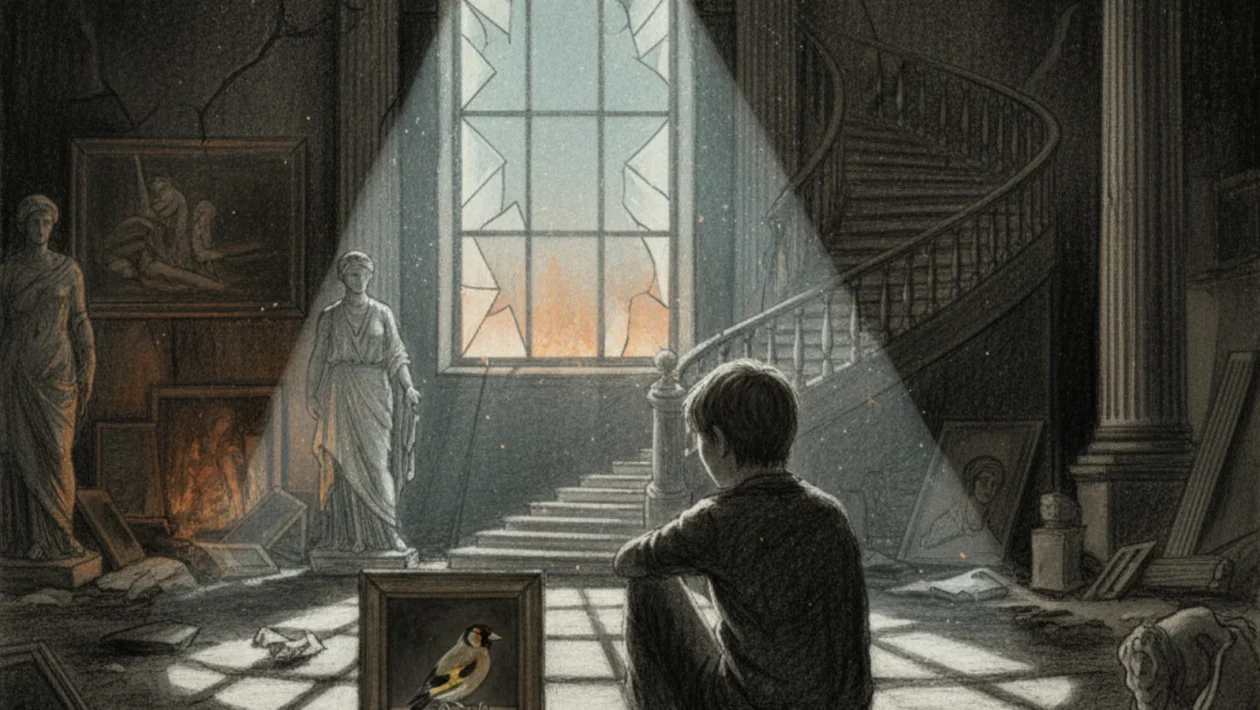 Naslovna fotografija za esej o knjizi: The Goldfinch (Donna Tartt)
