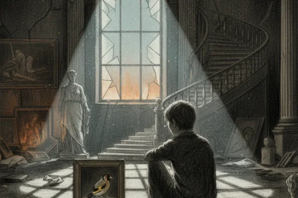 Naslovna fotografija za esej o knjizi: The Goldfinch (Donna Tartt)