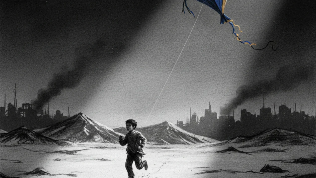 Naslovna fotografija za esej o knjizi: The Kite Runner (Khaled Hosseini)