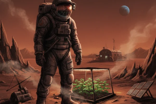 Naslovna fotografija za esej o knjizi: The Martian (Andy Weir)