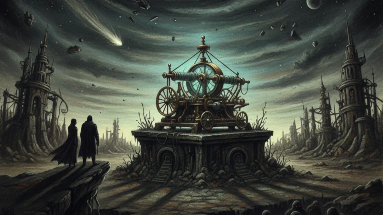 Naslovna fotografija za esej o knjizi: The Time Machine (H. G. Wells)