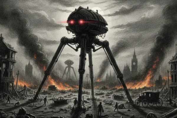Naslovna fotografija za esej o knjizi: The War of the Worlds (H. G. Wells)