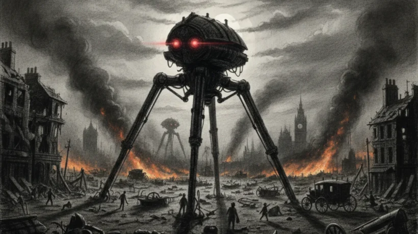 Naslovna fotografija za esej o knjizi: The War of the Worlds (H. G. Wells)