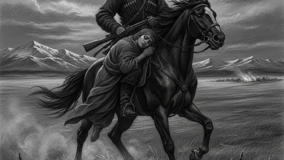Ilustracija za knjigu Tihi Don (Mihail Šolohov) – 1. dio