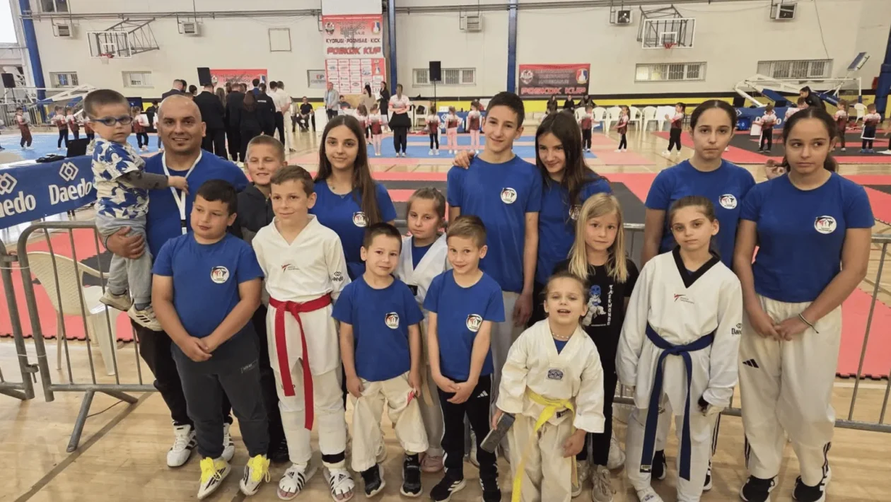 Natjecatelji Taekwondo kluba Plovanija na 6. Poskok Kupu u Posušju
