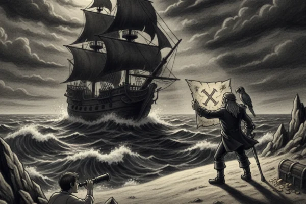 Naslovna fotografija za esej o knjizi: Treasure Island (Robert Louis Stevenson)