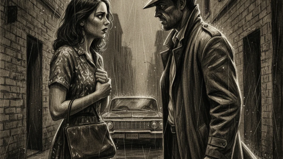 Ilustracija za knjigu Velvet Was the Night (Silvia Moreno-Garcia) – 1. dio