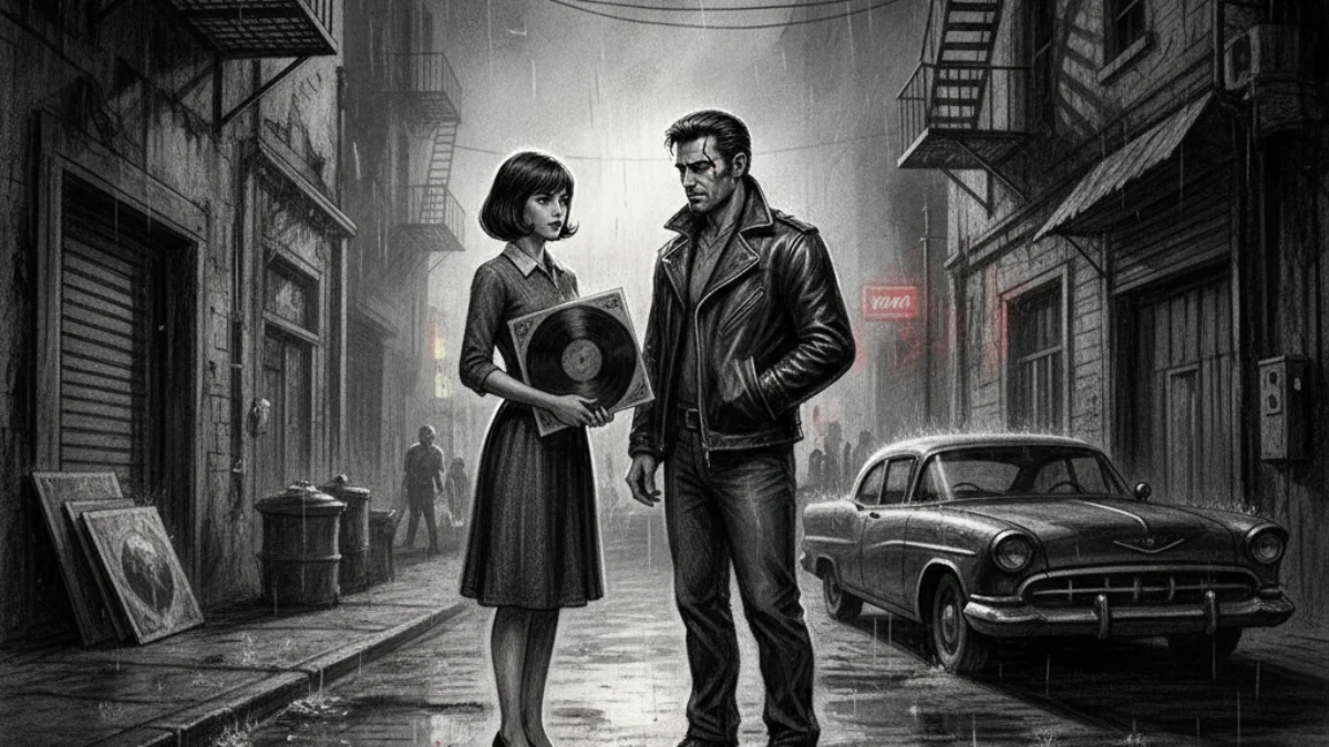 Ilustracija za knjigu Velvet Was the Night (Silvia Moreno-Garcia) – 2. dio
