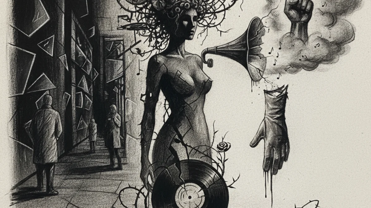Ilustracija za knjigu Velvet Was the Night (Silvia Moreno-Garcia) – 3. dio