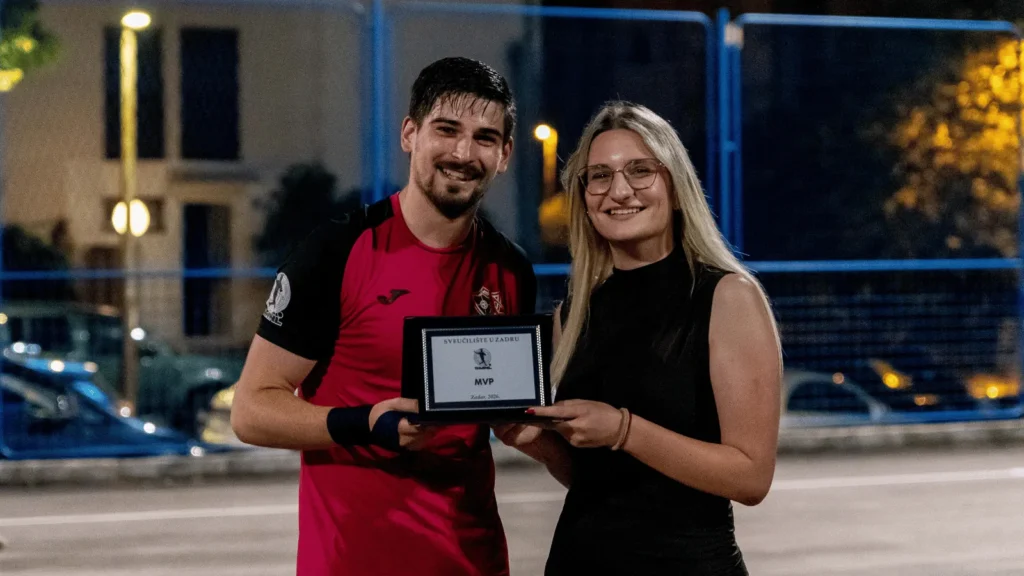 Finale Sveučilišne malonogometne lige 2026 na Bilom Brigu - na slici martin lepur